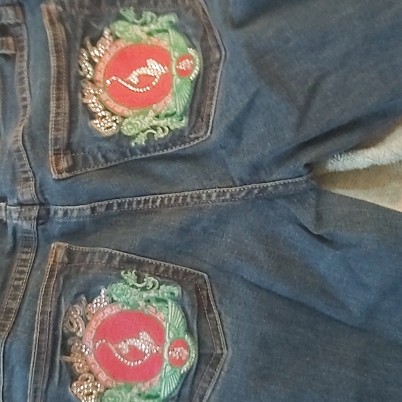 Vintage baby phat skinny jeans size 7 - Picture 2 of 4